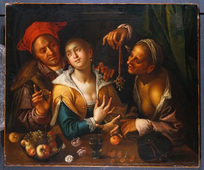 Najemna miłość autorstwa Johann or Hans von Aachen