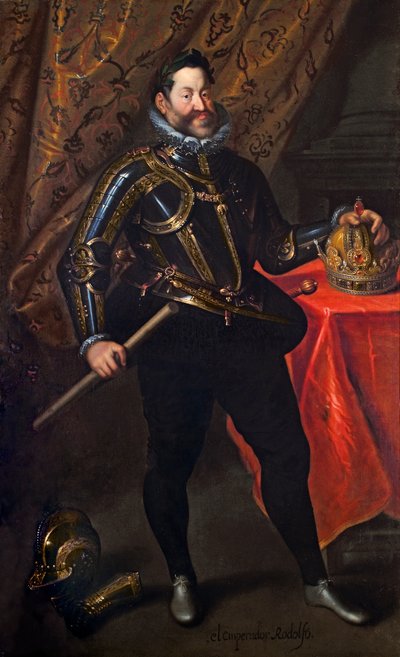 Cesarz Rudolf II autorstwa Johann or Hans von Aachen