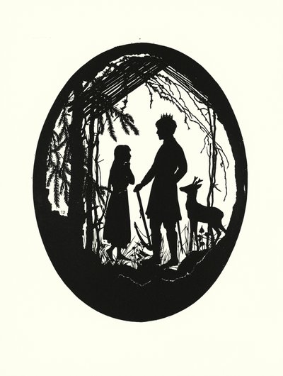 Brat i siostra (litografia) autorstwa Johanna Beckmann