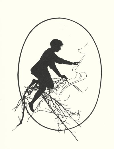 Sylwetka Johanny Beckmann (litografia) autorstwa Johanna Beckmann