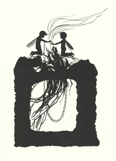 Sylwetka Johanny Beckmann (litografia) autorstwa Johanna Beckmann