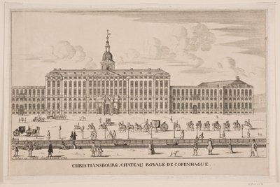 Zamek Christiansborg autorstwa Johanna Fosie