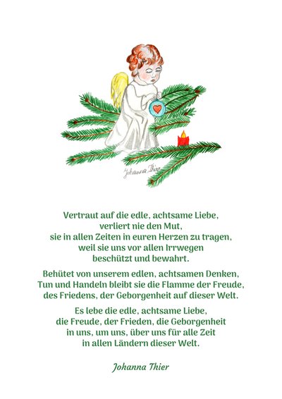 Friedensengerl autorstwa Johanna Thier