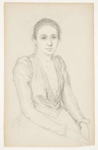 Portret Susette Holten autorstwa Johanne Krebs