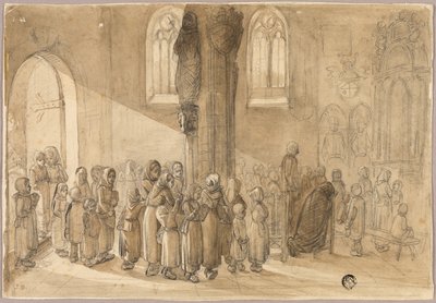 Pierwsza Komunia autorstwa Johannes Bosboom