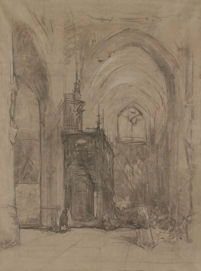 Widok szczawika St Janskerk w 