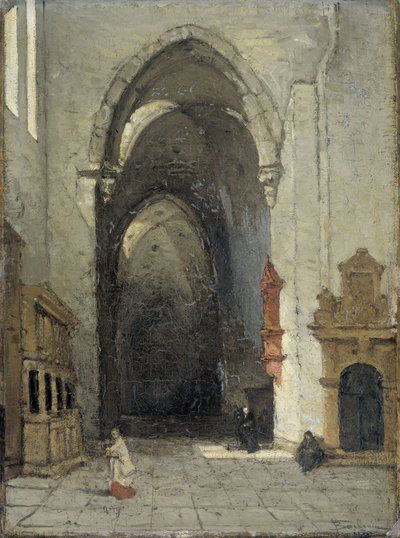 Wnętrze Domu w Trewirze autorstwa Johannes Bosboom