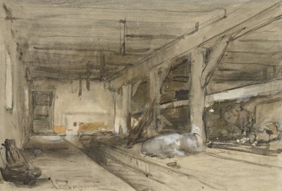 Stalinterieur autorstwa Johannes Bosboom