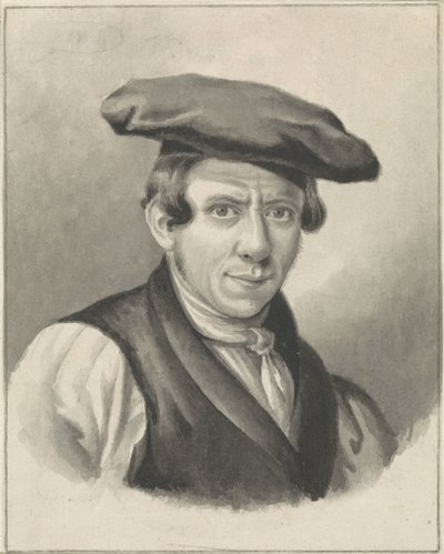 Autoportret Johannesa Boshamer autorstwa Johannes Boshamer