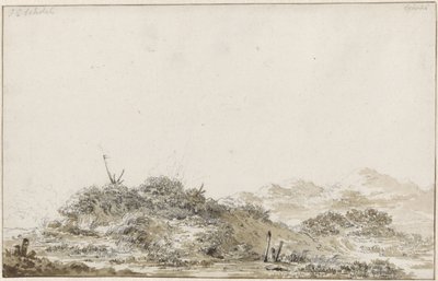 krajobraz wydm autorstwa Johannes Christiaan Schotel