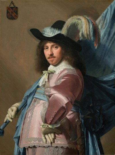 Andries Stilte jako chorąży autorstwa Johannes Cornelisz Verspronck