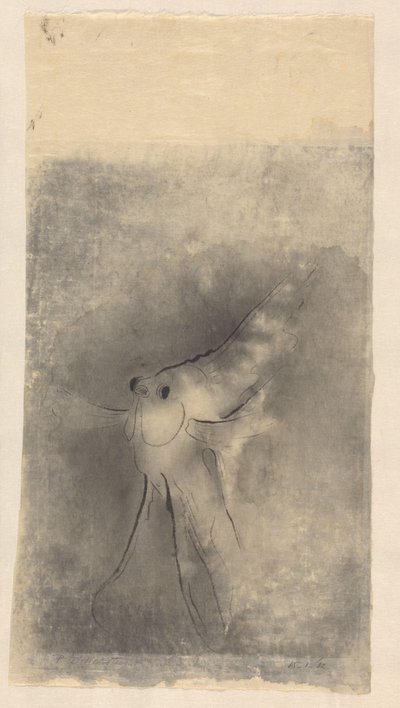 słoneczna ryba autorstwa Johannes Frederik Engelbert ten Klooster (signed by artist)