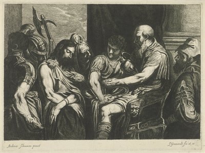 Chrystus przed Piłatem autorstwa Johannes Gronsveld