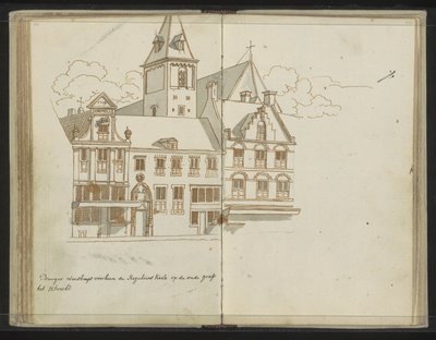 Sierociniec cywilny na Oudegracht w Utrechcie autorstwa Johannes Huibert Prins