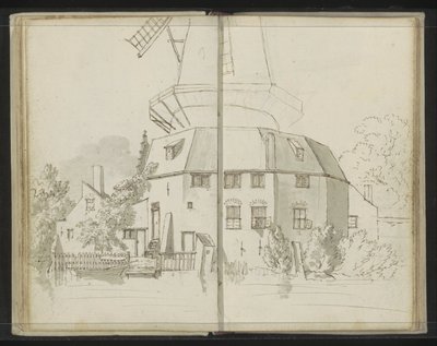 Wiatrak w Delft autorstwa Johannes Huibert Prins