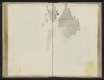 Waterslootse Poort w Delft autorstwa Johannes Huibert Prins