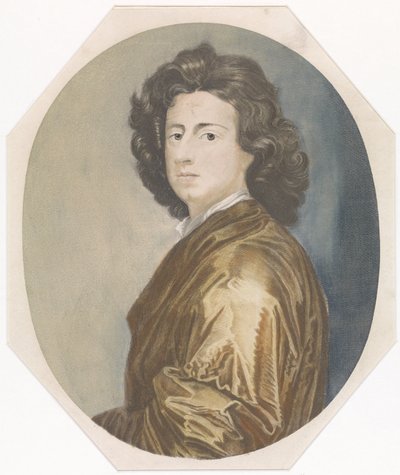 Portret malarza Gottfrieda Knellera autorstwa Johannes Jacobsz van den Aveele (attributed to)