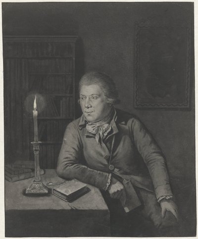 Autoportret Johannesa Jansona autorstwa Johannes Janson
