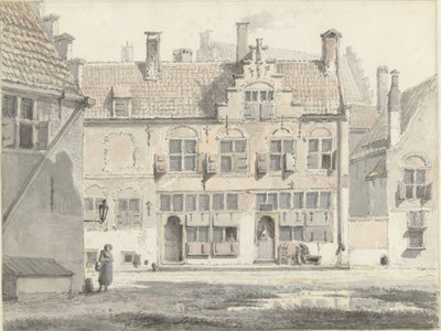 Domy w Amersfoort autorstwa Johannes Jelgerhuis