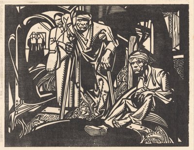 Ranny w kościele autorstwa Johannes Josephus Aarts (signed by artist)