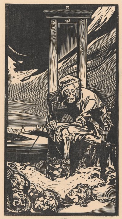 Śmierć na gilotynie autorstwa Johannes Josephus Aarts
