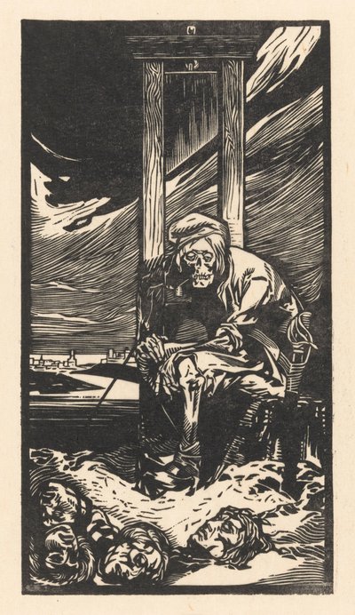 Śmierć na gilotynie autorstwa Johannes Josephus Aarts