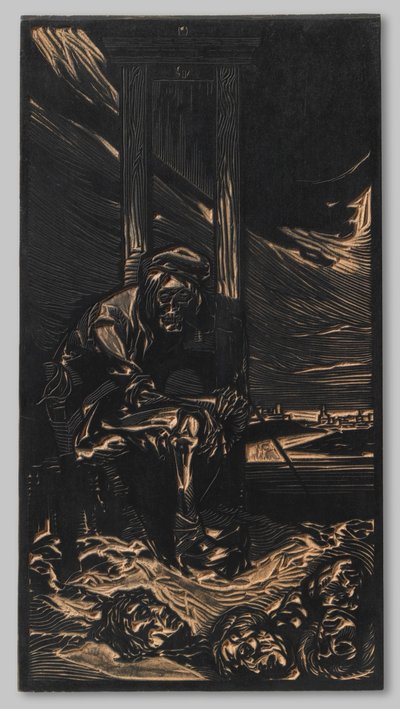 Śmierć na gilotynie autorstwa Johannes Josephus Aarts