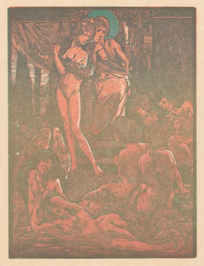 Dziewięć fantastycznych postaci kobiecych autorstwa Johannes Josephus Aarts