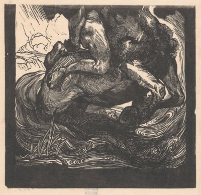 Dolna połowa centaura autorstwa Johannes Josephus Aarts