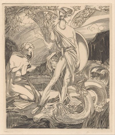 Perseusz w Andromedzie autorstwa Johannes Josephus Aarts