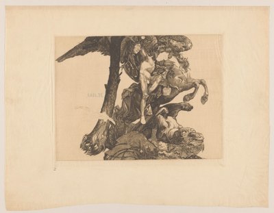 Perseusz i potwór morski autorstwa Johannes Josephus Aarts