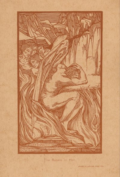 Zbuntowani w Helu Rebelianci w piekle (tytuł na obiekcie) autorstwa Johannes Josephus Aarts