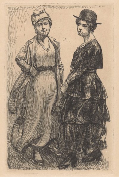 Dwie kobiety autorstwa Johannes Josephus Aarts