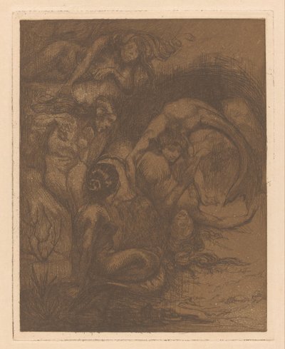 Pięć syren autorstwa Johannes Josephus Aarts