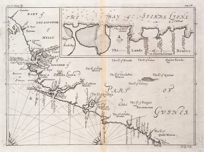 Wykres Sierra Leone, Afryka autorstwa Johannes Kip