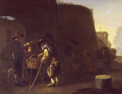 Nieznany obraz autorstwa Johannes Lingelbach