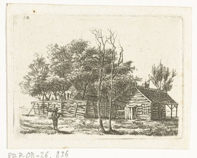 Lodziarnia w Utrechtse Poort autorstwa Johannes Ludovicus van den Bos