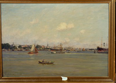 Port w Rotterdamie autorstwa Johannes Martin Grimelund