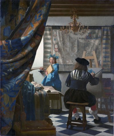 Sztuka Malarstwa autorstwa Johannes Vermeer