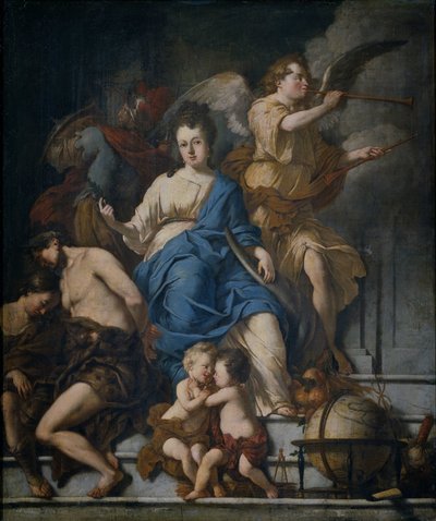 Alegoria Traktatu Ryswick, 1697 autorstwa Johannes Voorhout (I)
