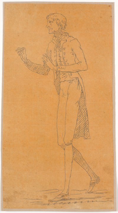 Portret Abildgaarda? Limonka autorstwa Johannes Wiedewelt