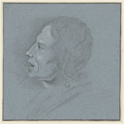 Autoportret artysty Johannesa Ziesenisa autorstwa Johannes Ziesenis