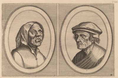 „Baef Schol-becx” i „Spruyt Vroegh-beverven” autorstwa Johannes and Lucas van Doetechum after Pieter Bruegel the Elder