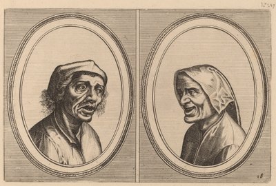„Goe Geurtjen” i „Kribbighe Babbe” autorstwa Johannes and Lucas van Doetechum after Pieter Bruegel the Elder