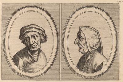 „Podłoga Goelijeke” i „Kinne Snavels” autorstwa Johannes and Lucas van Doetechum after Pieter Bruegel the Elder