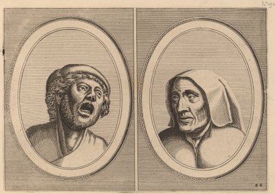 „Hansje Singh w Veldt” i „Blaeuwe Aecht” autorstwa Johannes and Lucas van Doetechum after Pieter Bruegel the Elder