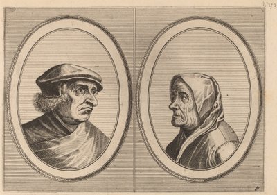 „Joris Ysegrim” i „Quastighe Jopje” autorstwa Johannes and Lucas van Doetechum after Pieter Bruegel the Elder