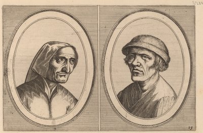 „Maey Veeghde-pot” i „Pannetje Vet” autorstwa Johannes and Lucas van Doetechum after Pieter Bruegel the Elder