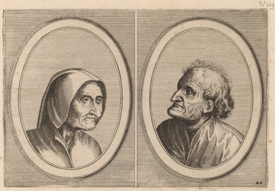 „Ritze Stijn” i „Schurckje Sonder-Baerdt” autorstwa Johannes and Lucas van Doetechum after Pieter Bruegel the Elder
