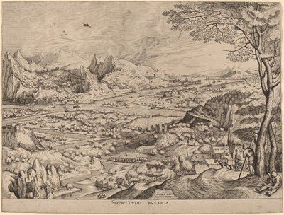Rustykalne obawy autorstwa Johannes and Lucas van Doetechum after Pieter Bruegel the Elder